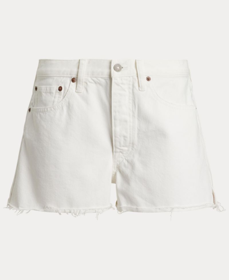 Women's Mid-Rise Cutoff Denim Shorts