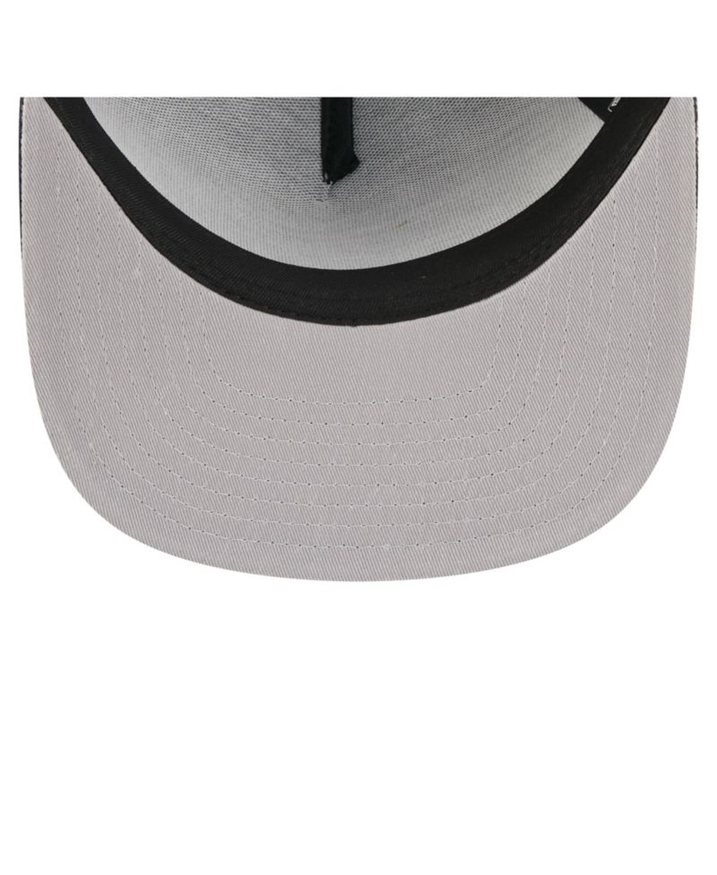 Men's Black Chicago White Sox City Slogan A-Frame 9FIFTY Snapback Hat