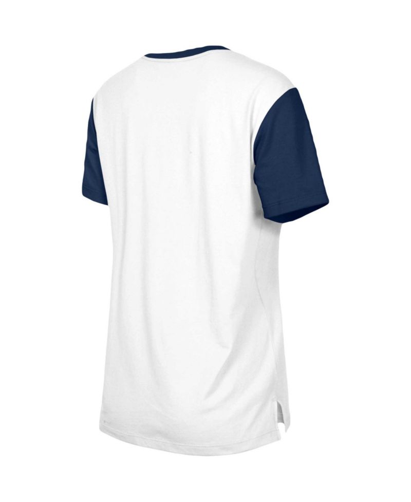 Women's Tennessee Titans Third Down Color Block Side Splits T-Shirt