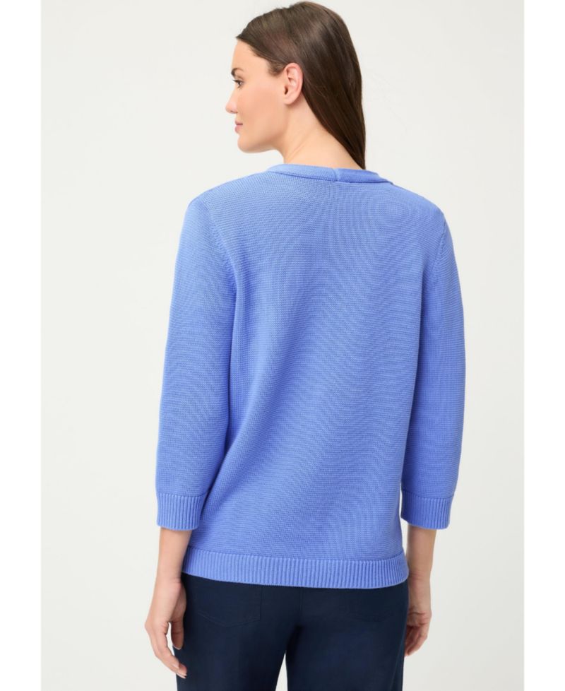 Women's Solid V-Neck Cardigan