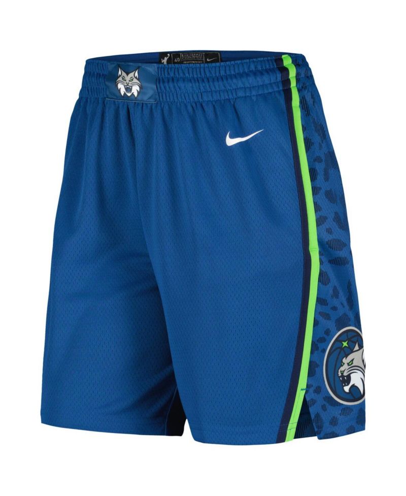 Women's Blue Minnesota Lynx On-Court Victory Performance Shorts