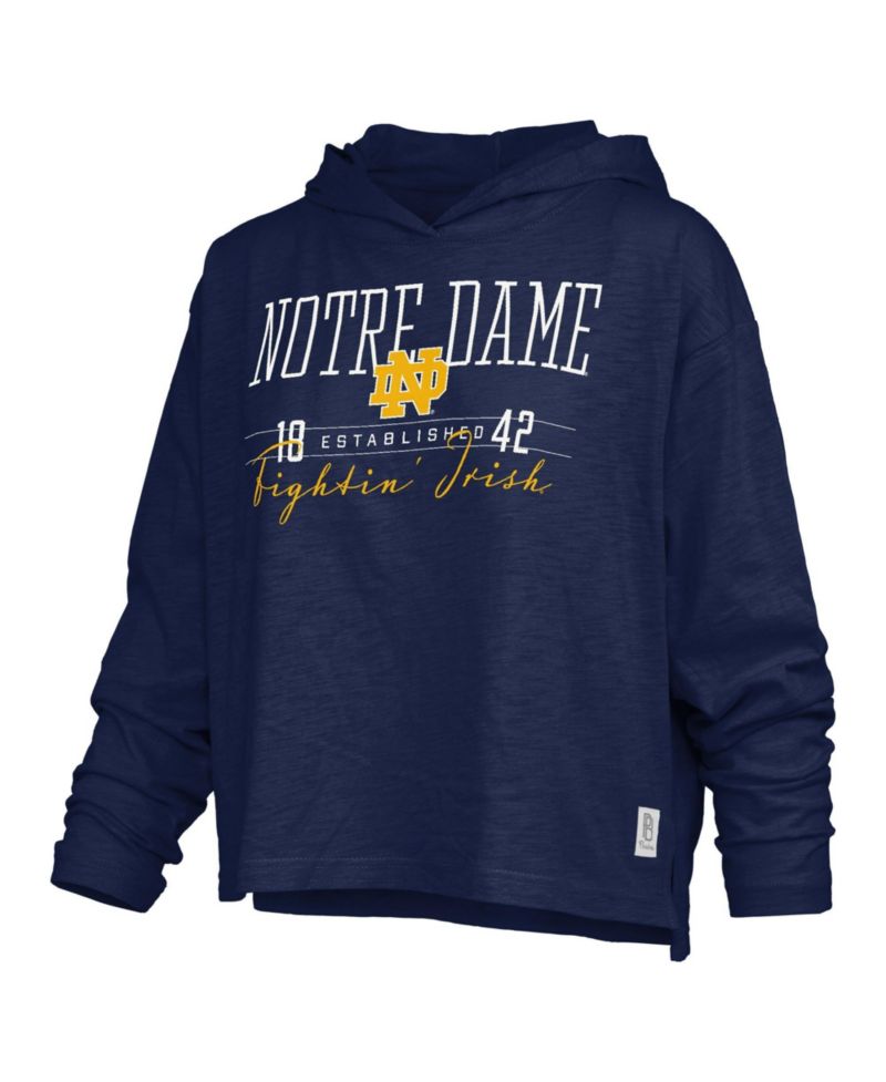 Women's Plus Size Castillo Long-Sleeve Hooded Slub T-Shirt