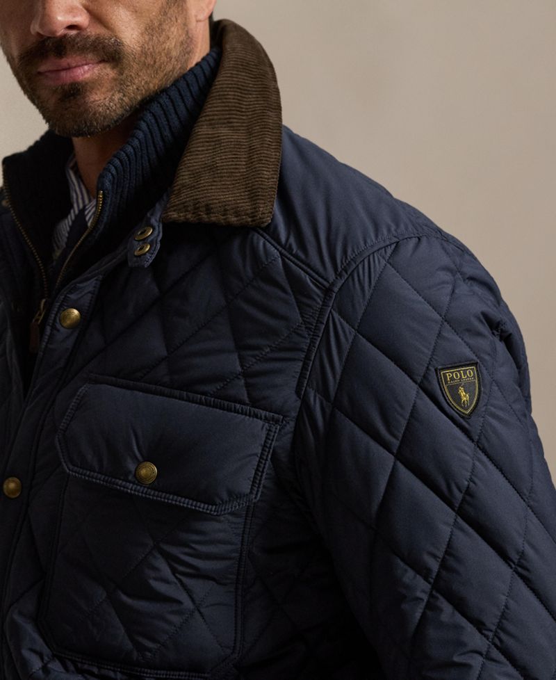 Men's Big & Tall Beaton Quilted Snap-Front Jacket