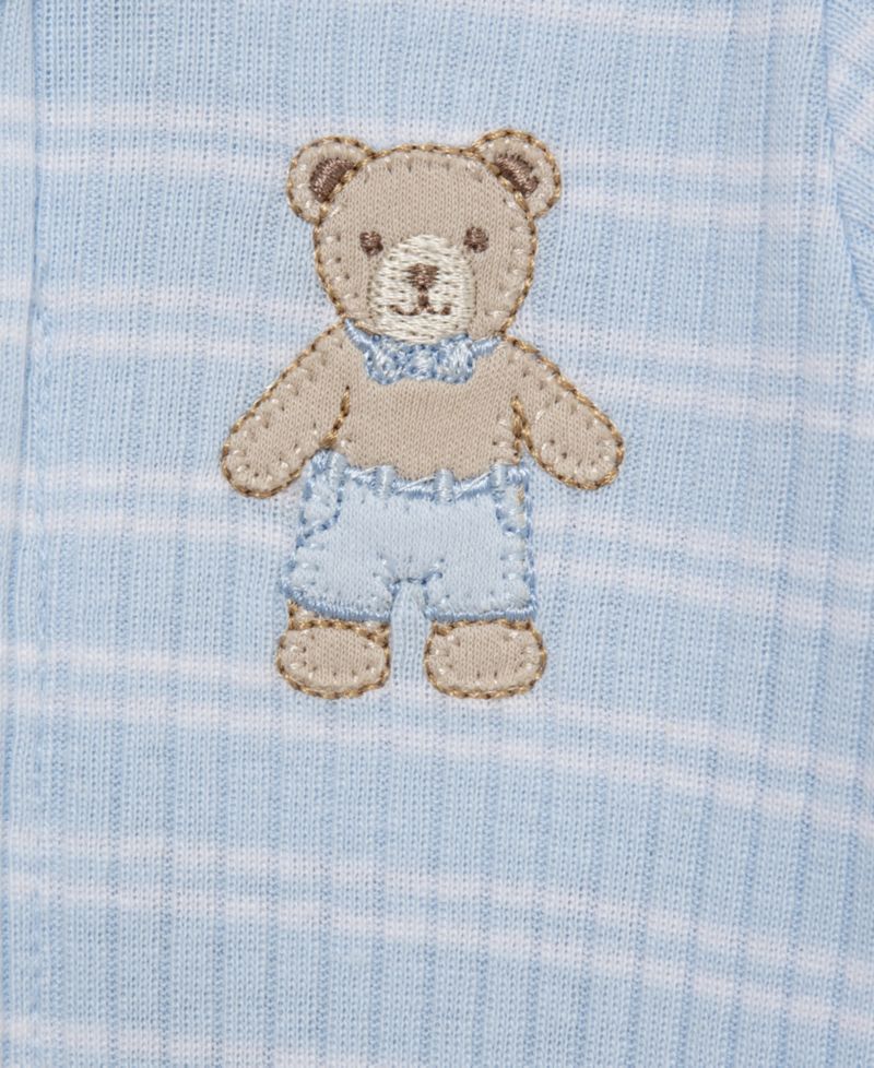 Baby Boys' Cotton Long-Sleeve Coverall, 2-Pack