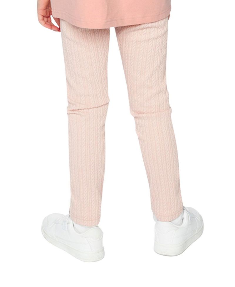 Girl's (6-12) Jacquard Leggings
