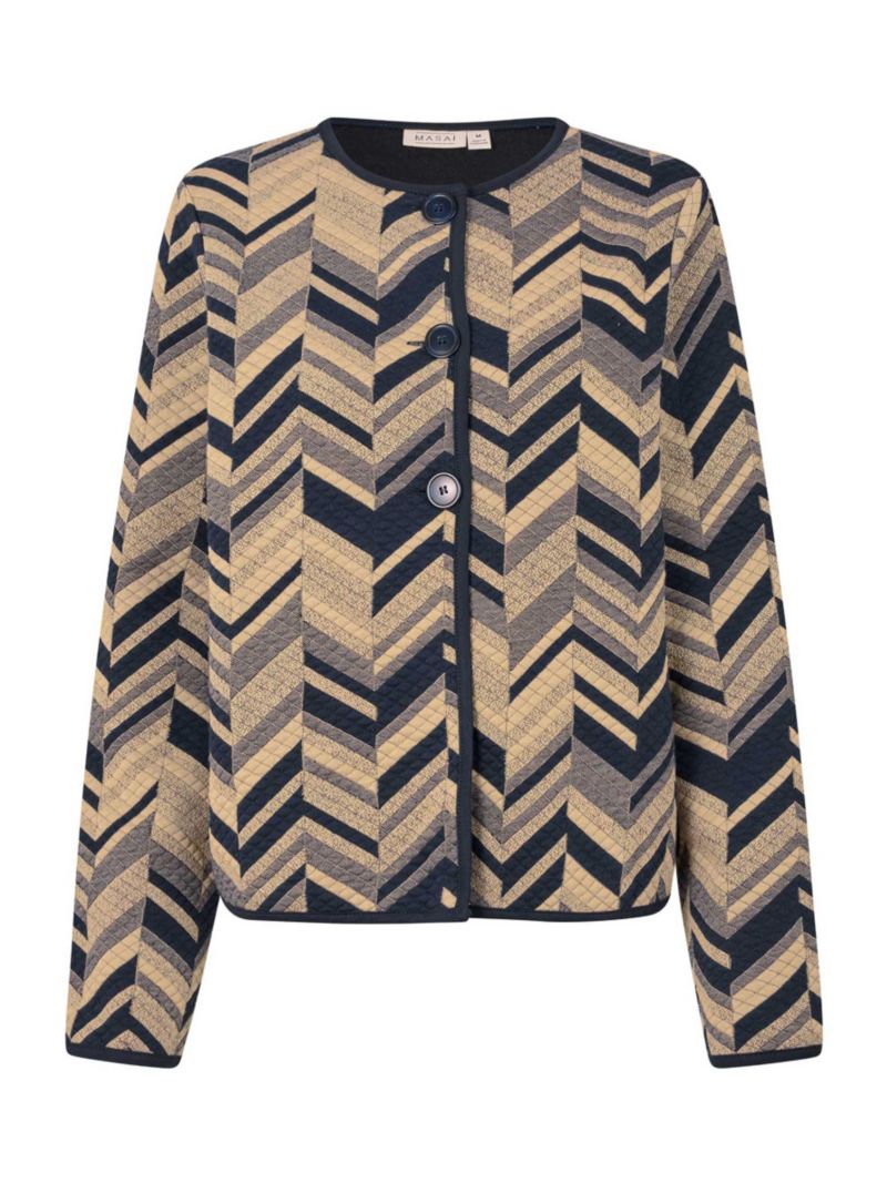 Women's MaJuanta Long Sleeve Round Neck Jacket