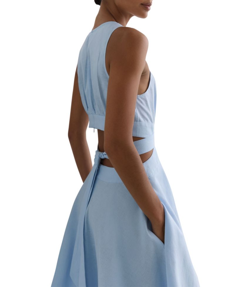Women's Hazel Fit & Flare Cutout Midi Dress
