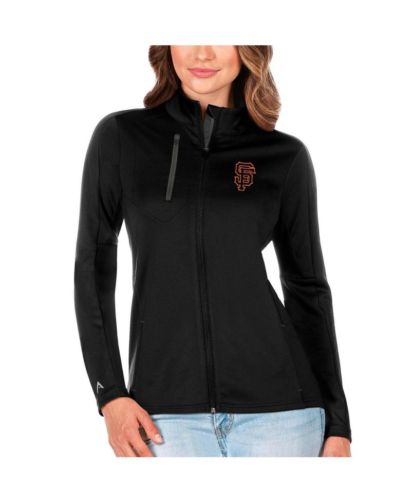 Women's Black/Charcoal San Francisco Giants Generation Full-Zip Jacket