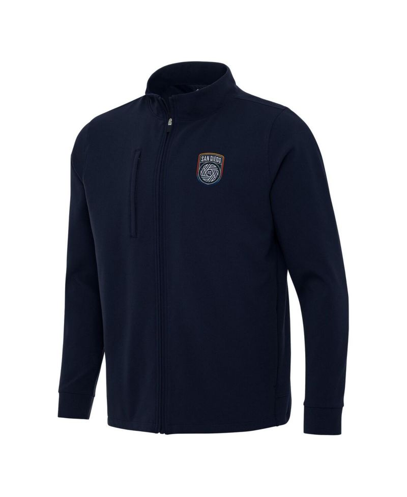 Men's Navy San Diego FC Regard Full-Zip Jacket