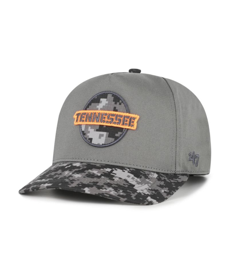 Men's '47 Anthracite/Camo Tennessee Volunteers Smokey Grey Circle Hitch Adjustable Hat