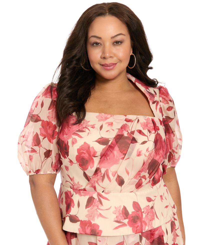 Women's Pleated Square Neck Corset Top