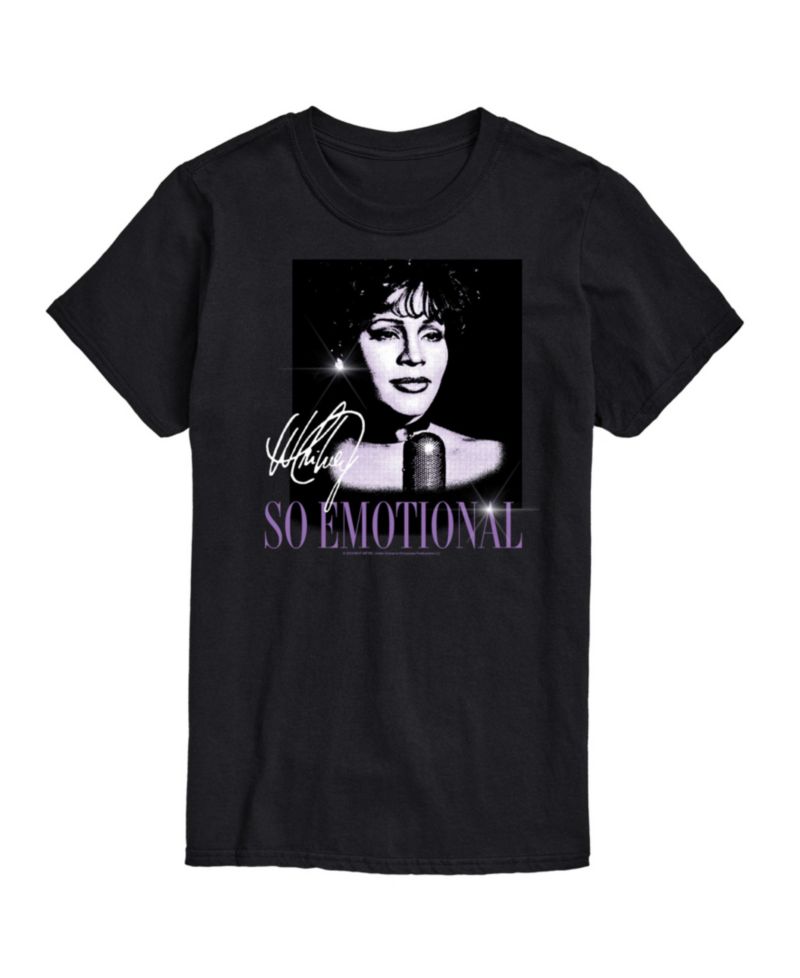 Men's Whitney Houston So Emotional Short Sleeve T-Shirt