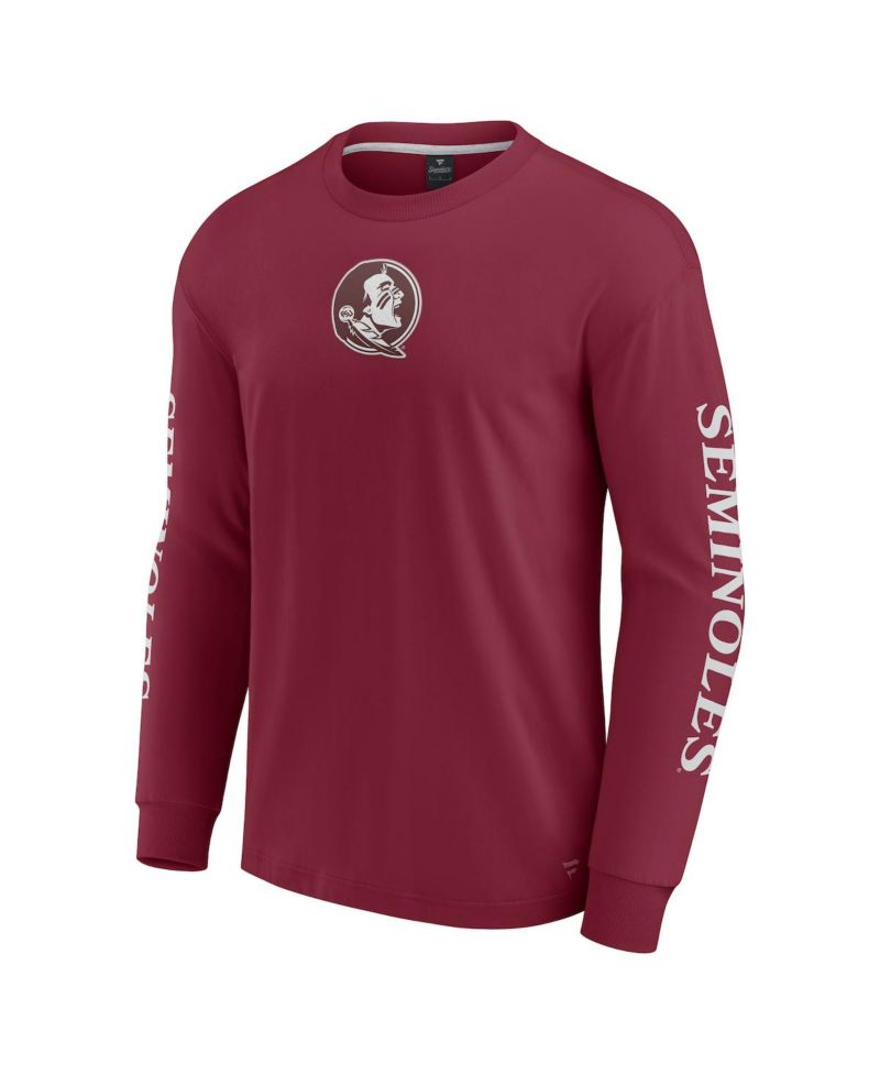 Men's Garnet Florida State Seminoles Strive Long Sleeve T-Shirt