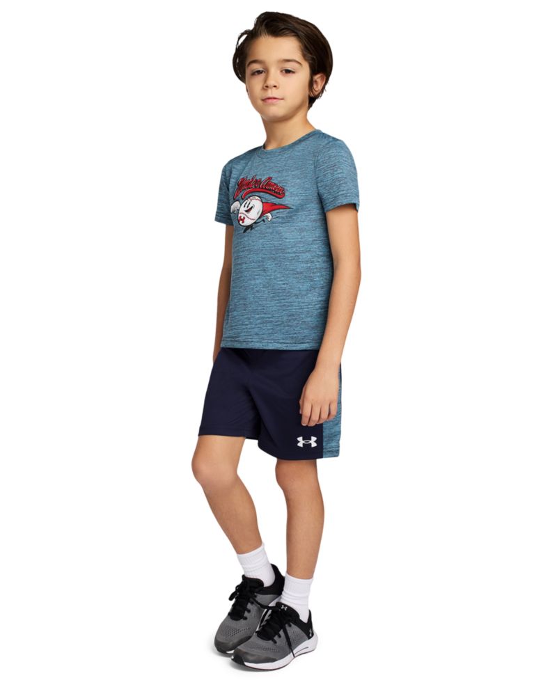 Boys' 2T-7 Crewneck T-Shirt and Shorts, 2-Piece Set