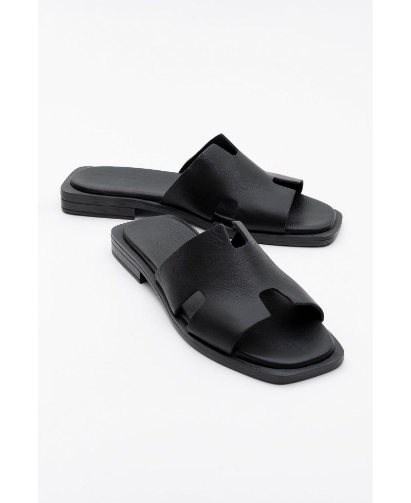 Women's Jez Leather Slide Sandal