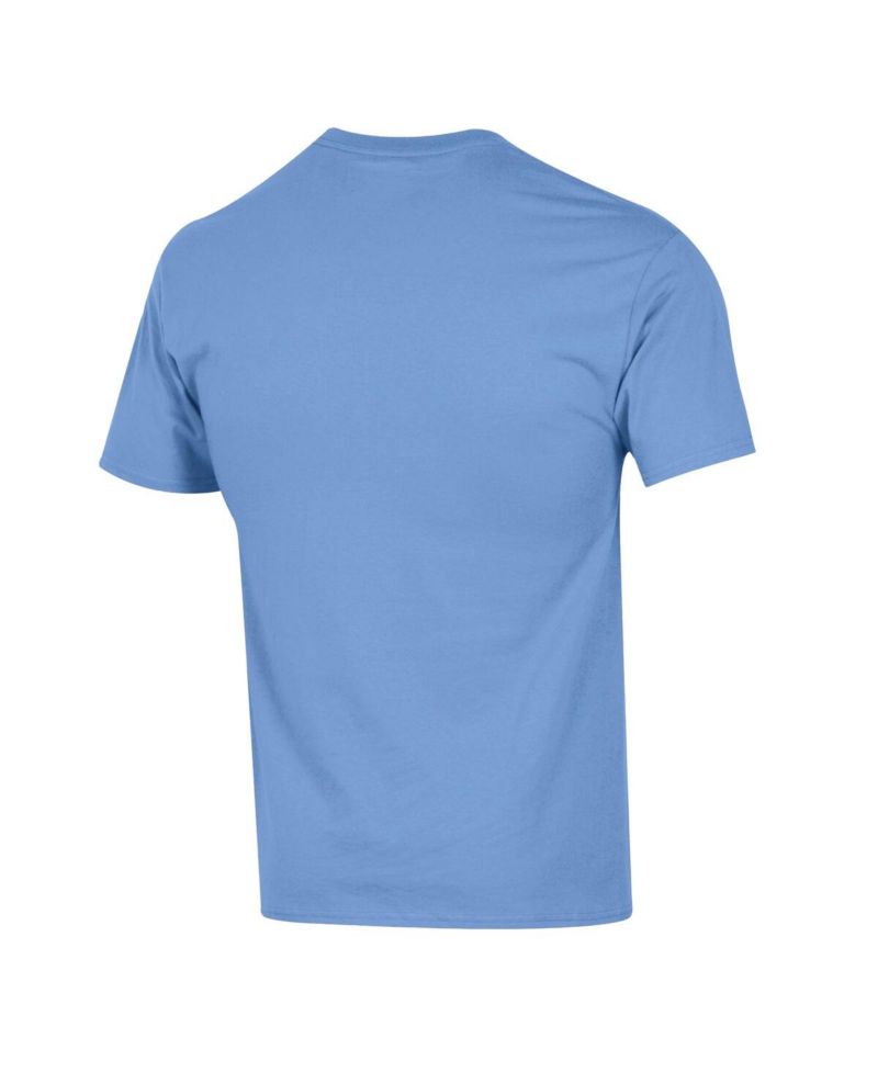 Men's Carolina Blue North Carolina Tar Heels Chapel Bill Mascot T-Shirt