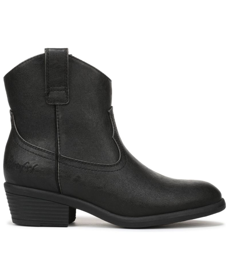 Women's Southwest Western Short Almond Toe Boots