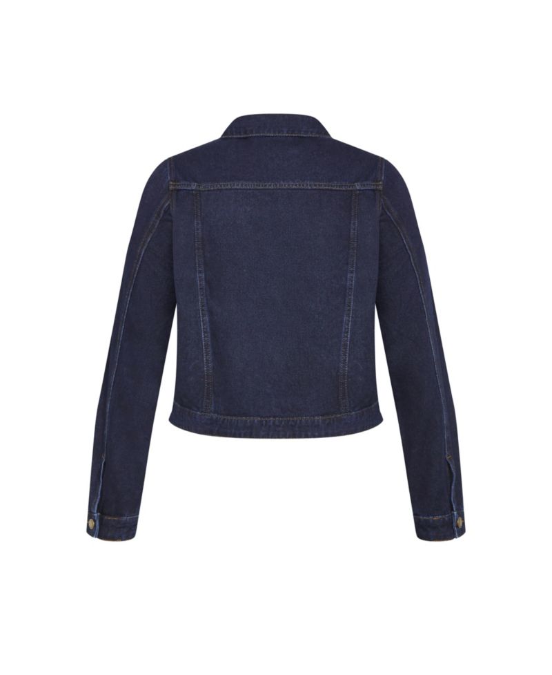 Plus Size Denim Jojo Jacket