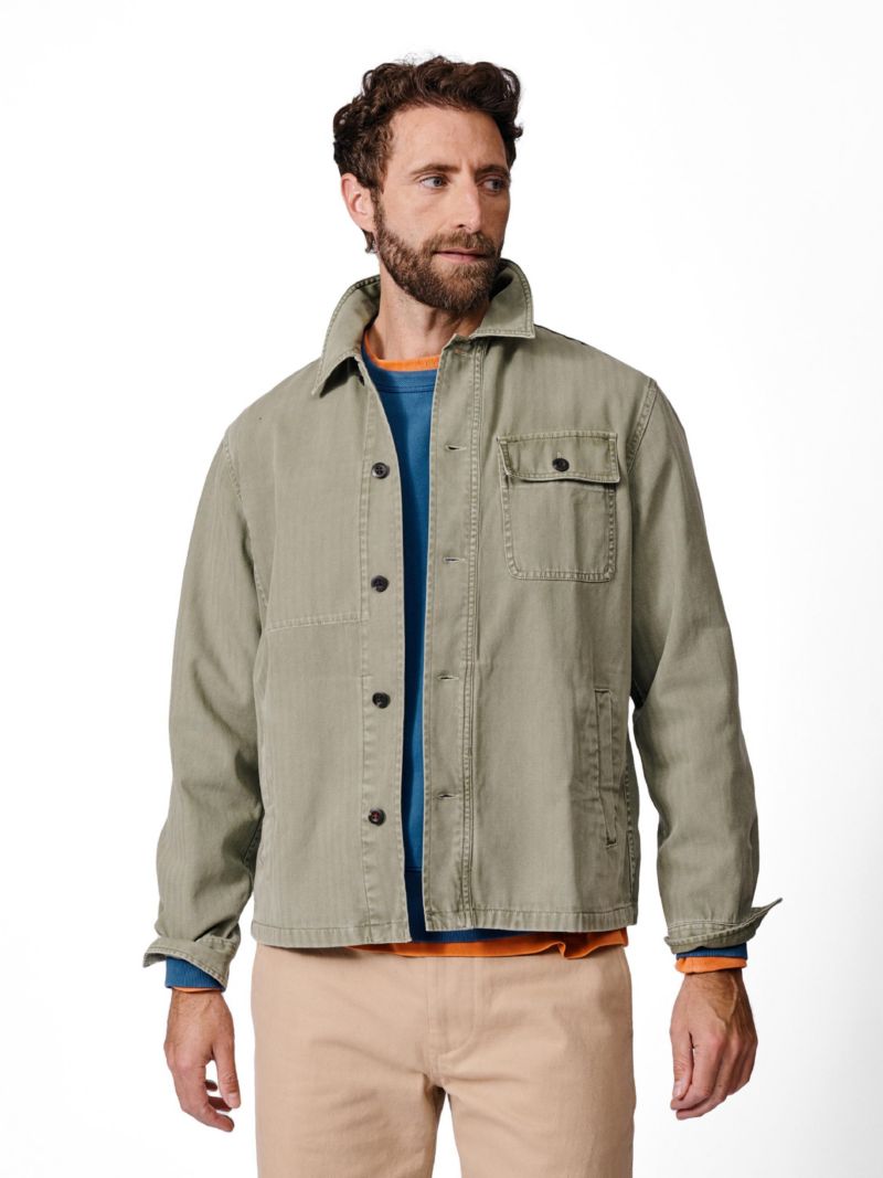 Men's Dowse Long Sleeve Relaxed Worker Jacket