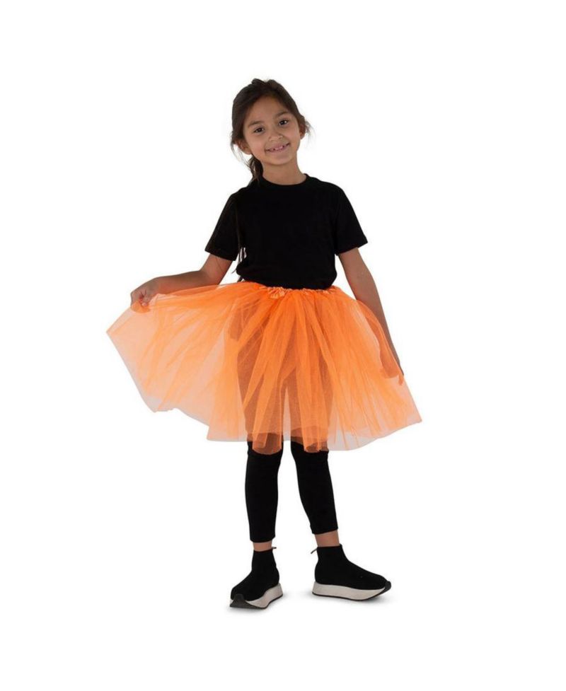 3 Layered Tutu Skirt, Set of 5 Colors - Kids Girls