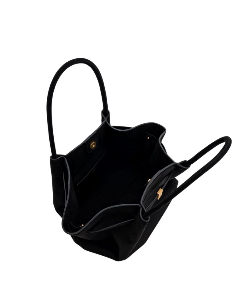 Hana Medium Faux Suede Tote Bag