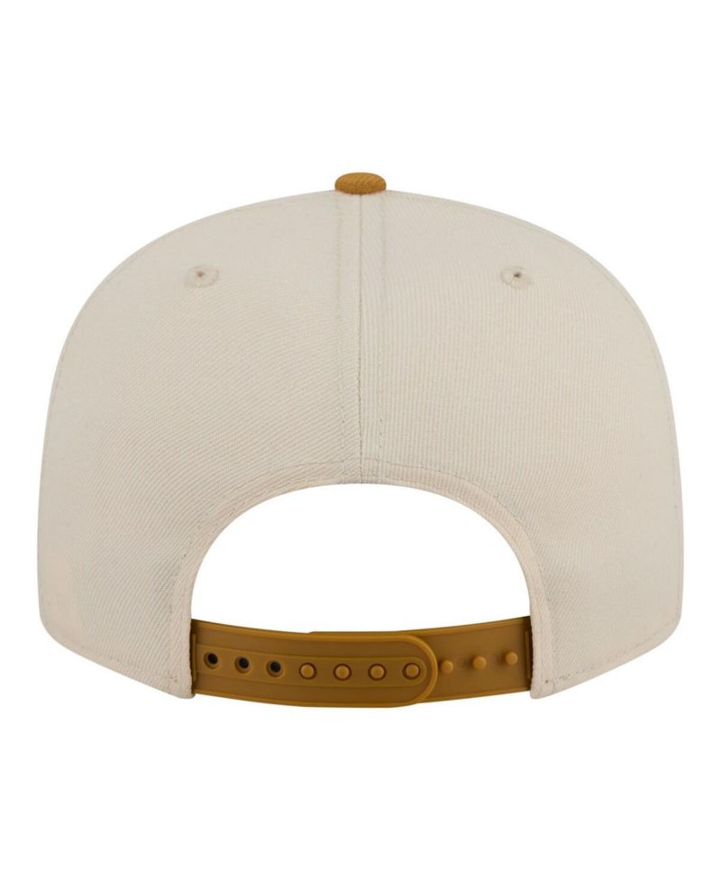 Men's Cream/Tan Chicago Bulls Two-Tone Color Pack 9FIFTY Snapback Hat