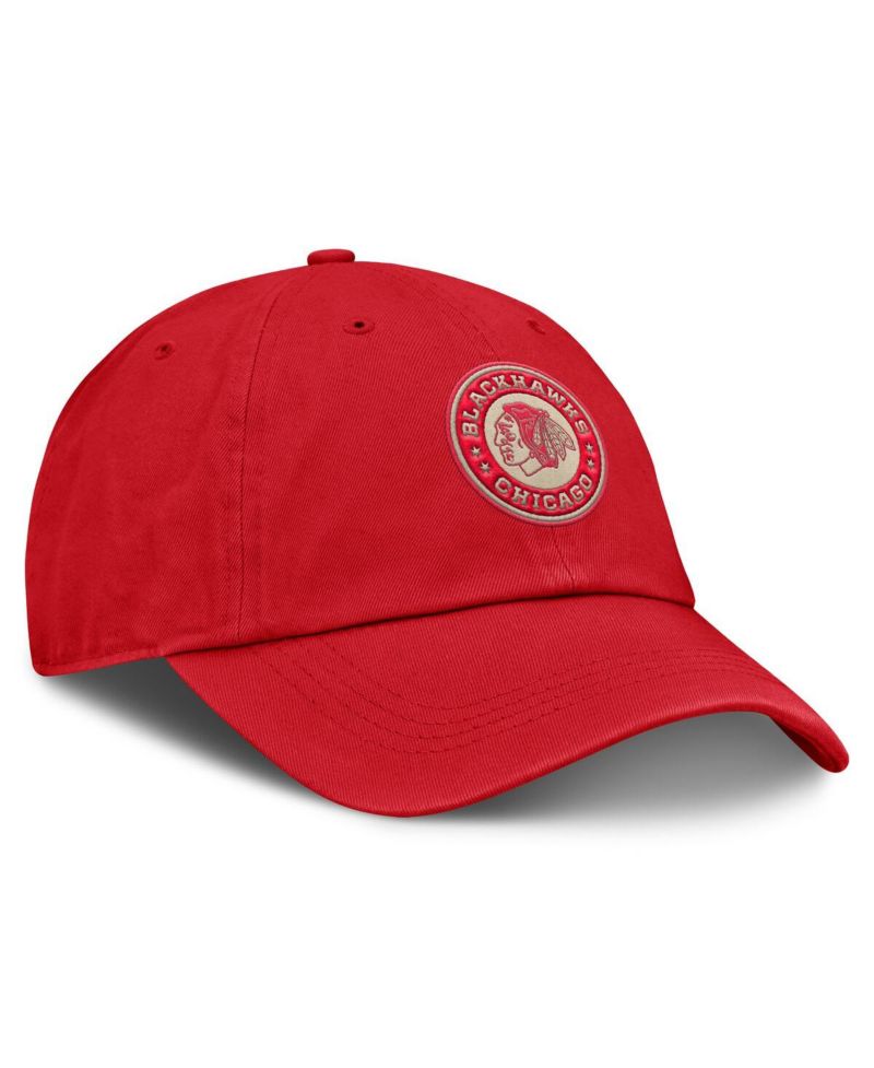 Women's Red Chicago Blackhawks 2025 NHL Winter Classic Adjustable Hat