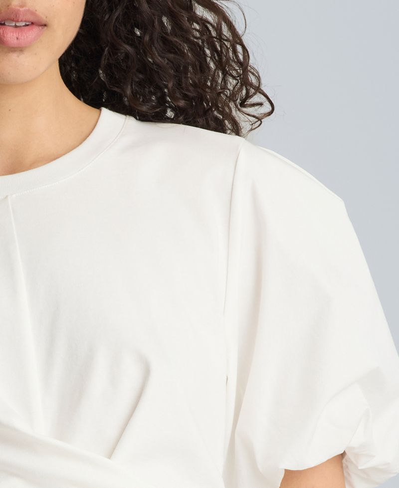 Women's Puff-Sleeve Wrap Tee