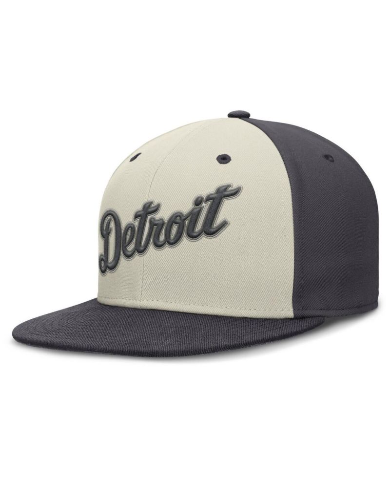 Men's Cream Detroit Tigers Dri-FIT True Fitted Hat