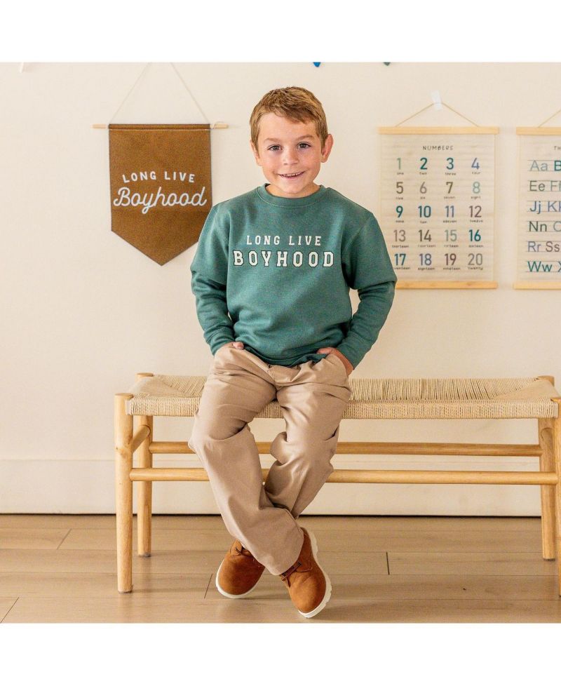 Little Boys Long Live Boyhood Sweatshirt