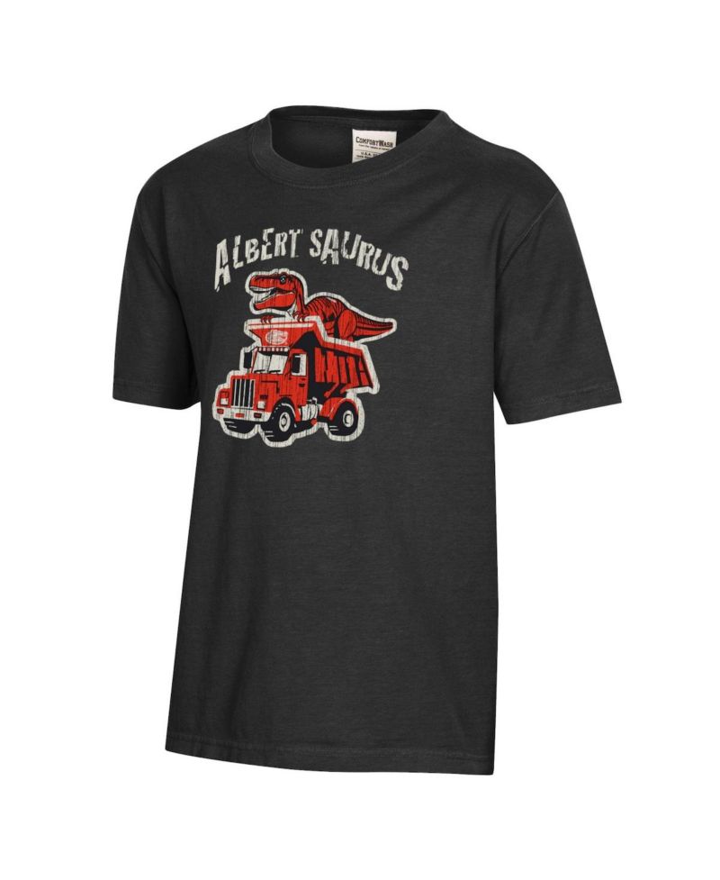 Big Boys and Girls Black Florida Gators Dino Truck T-Shirt