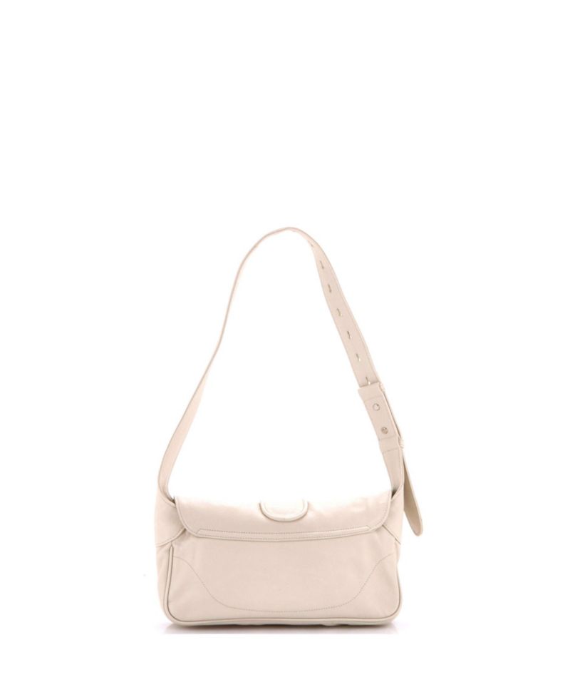 Small Monochrome Aphrodite Shoulder Bag Leather