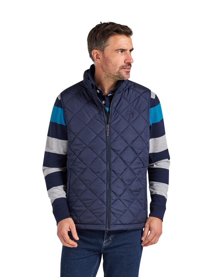 Men's Sleeveless Quilted Gilet