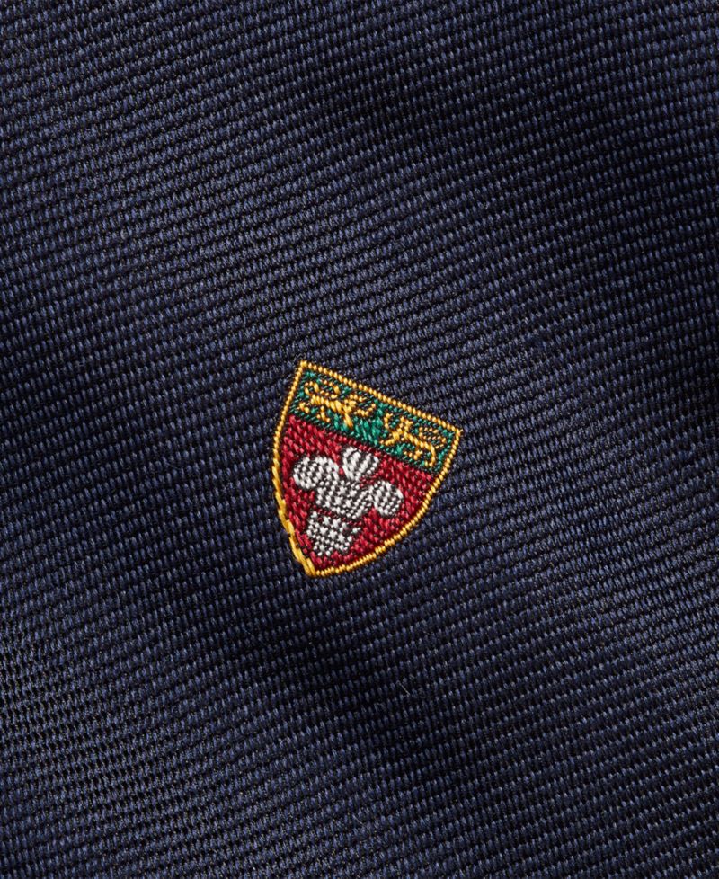 Men's Silk Repp Narrow Club Tie