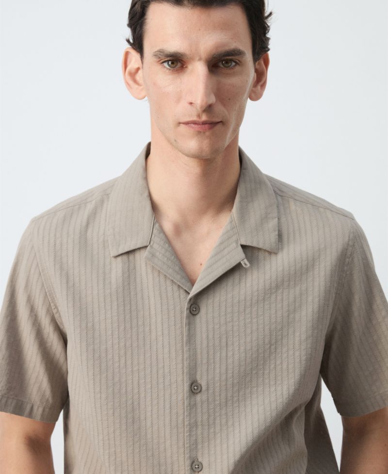 Men's Regular-Fit Cotton Shirt