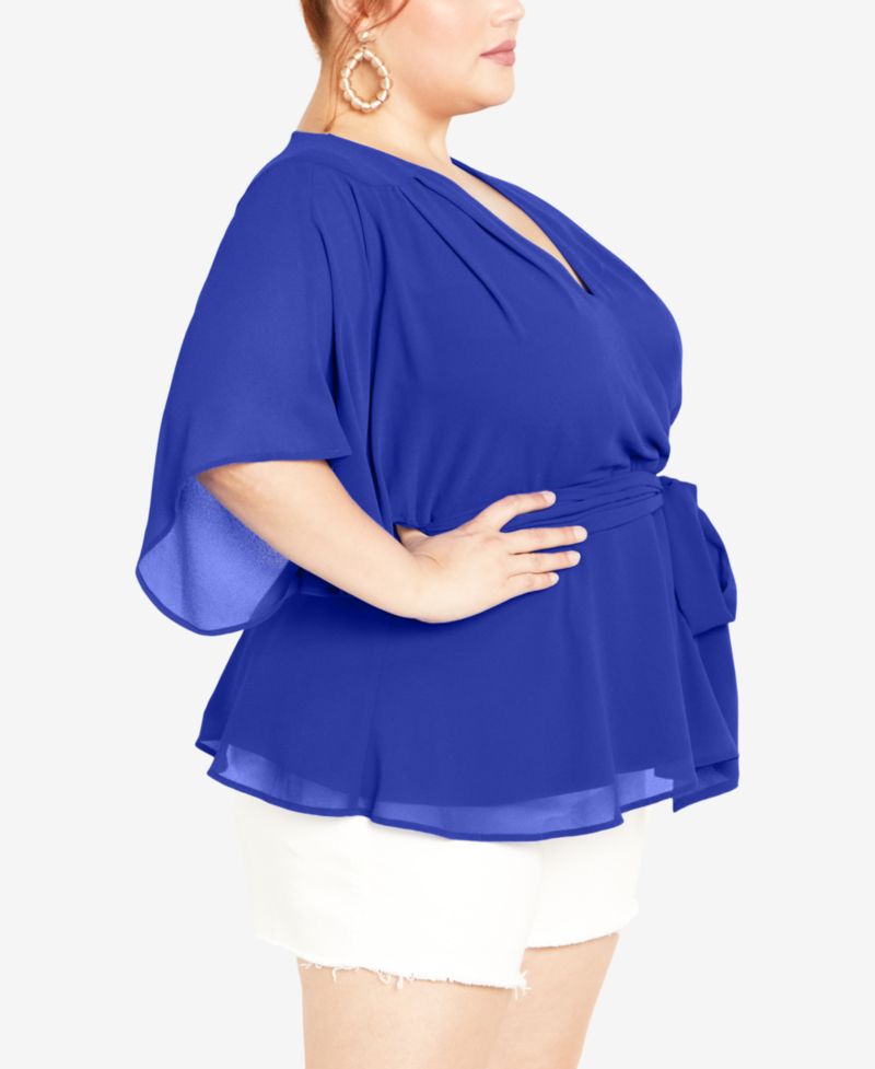 Women's Elegant Wrap Top