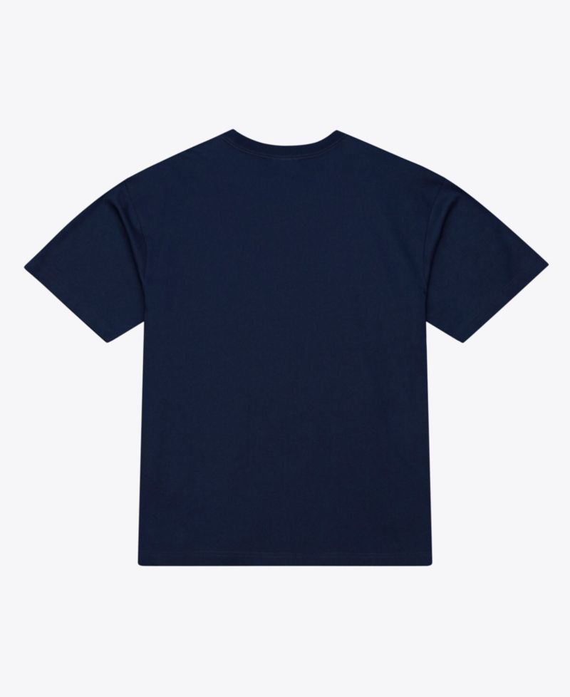 Men's Navy Indiana Pacers Vintage Wordmark T-Shirt