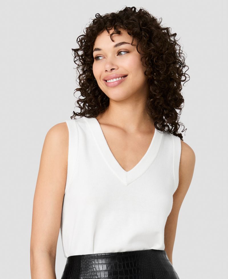 Women's Willa V-Neck Sleeveless Knit Vest