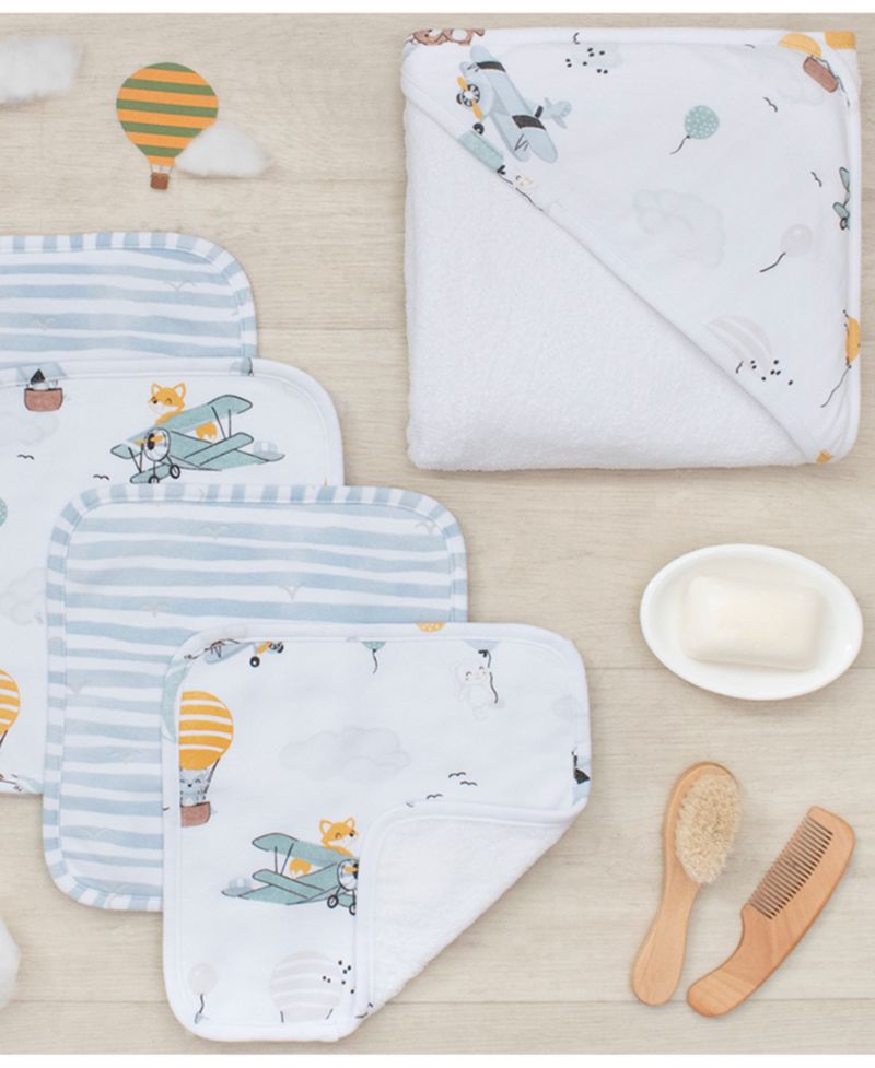 Baby Boys Bath Gift Set, 5 Piece