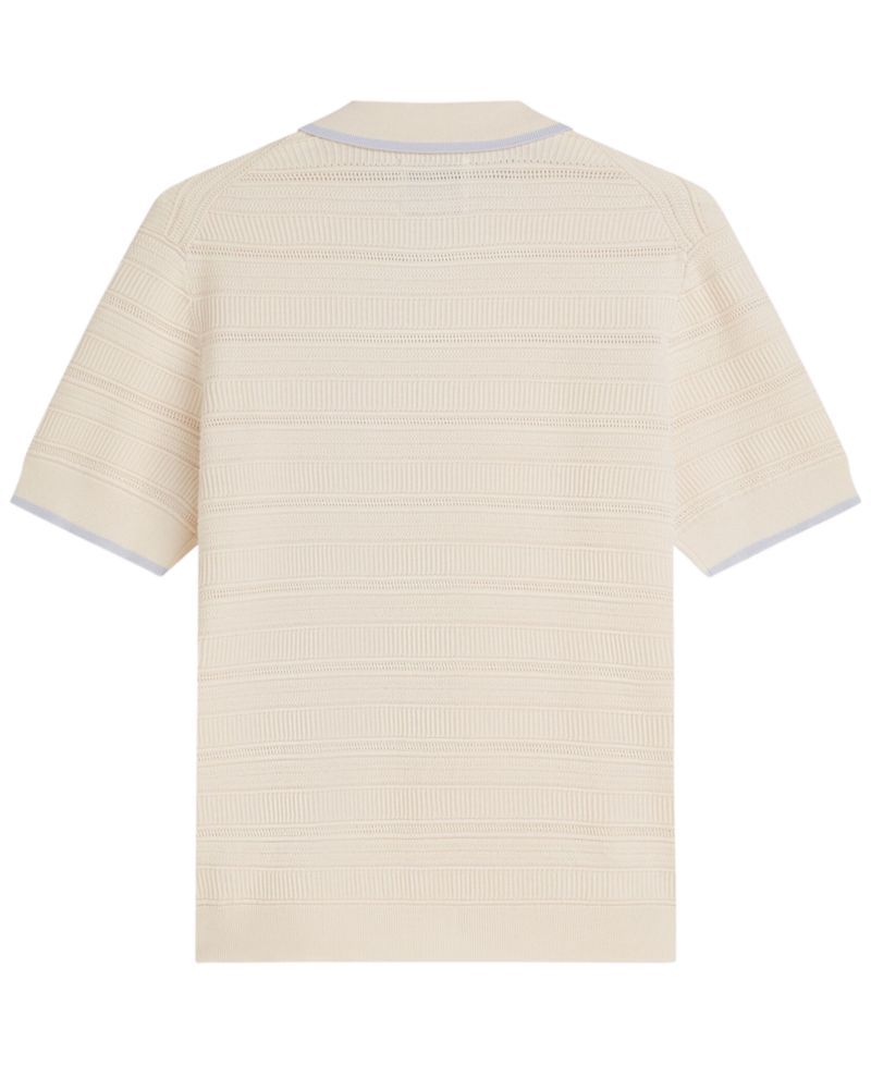 Men's Structured Knit Regular-Fit Polo Shirt