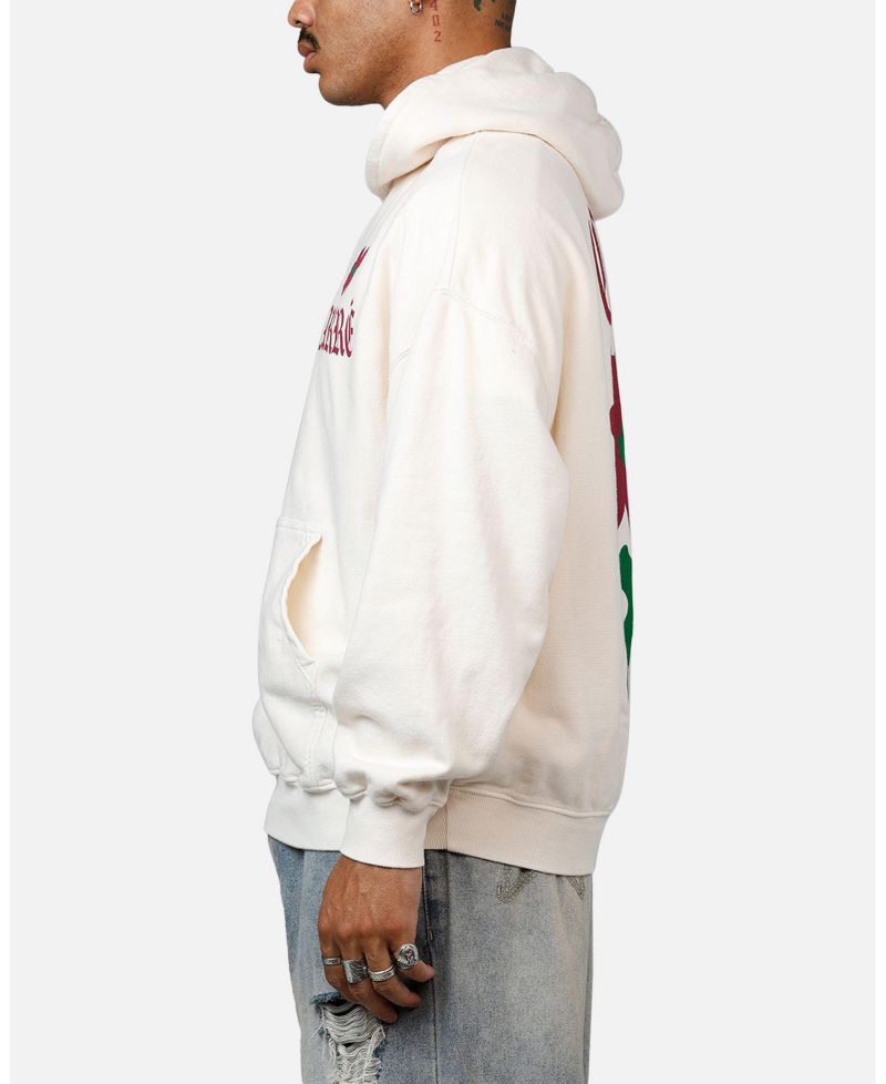 Men's Eternal Garden Premium Hoodie Sweatshirt - Off White L