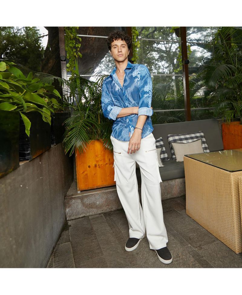 Men's Jellyfish Contrast Shirt