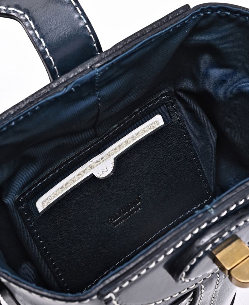 Begonia Vintage Bucket Crossbody Bag