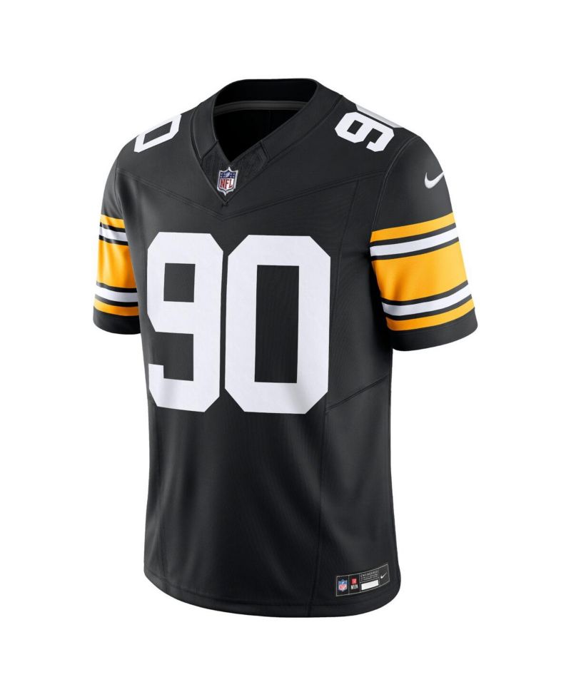 Men's T.J. Watt Black Pittsburgh Steelers Vapor F.U.S.E. Limited Jersey