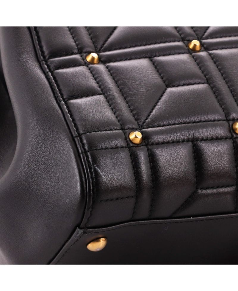 Medium GG Marmont Tote Studded Matelasse Leather