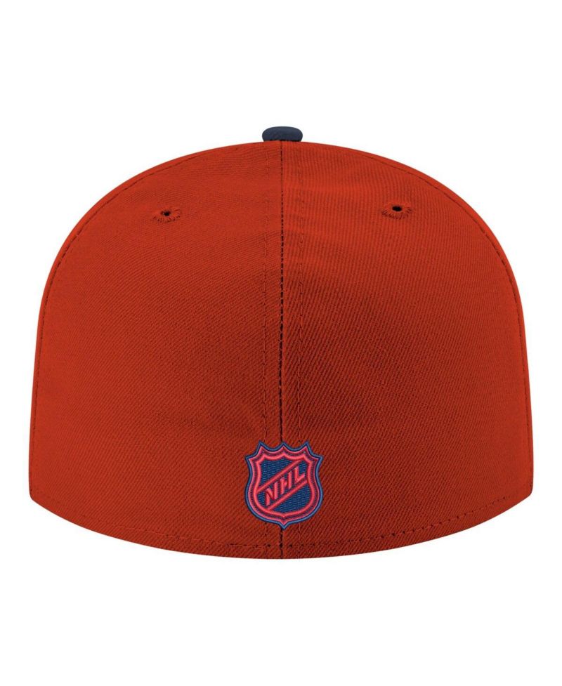 Men's Red Montreal Canadiens Core Logo Two-Tone 59FIFTY Fitted Hat