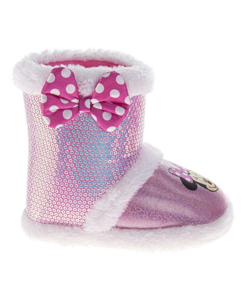 Toddler Gril's Booties Warm, Fluffy, and Fun House Slippers