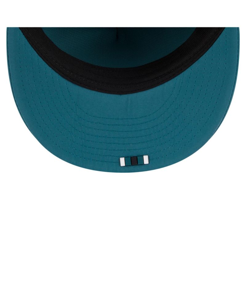 Men's Midnight Green Philadelphia Eagles 2025 Sideline Retro Crown 59FIFTY Fitted Hat