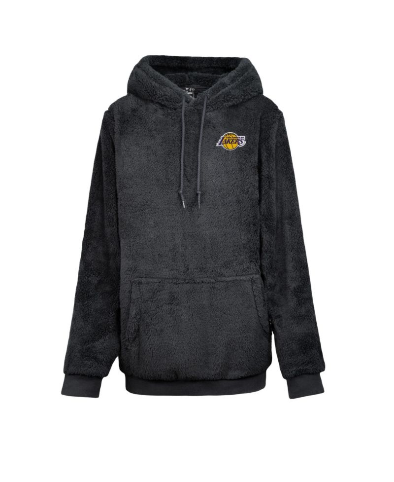 Men's and Women's The Best Hoodie in the World Black Los Angeles Lakers Oversized Lounge Pullover Hoodie