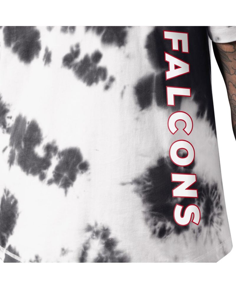 Men's Black Atlanta Falcons Freestyle Tie-Dye T-Shirt